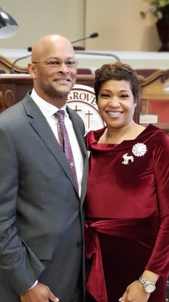 Rev. Dr. Casey D. Fisher and First Lady Fisher